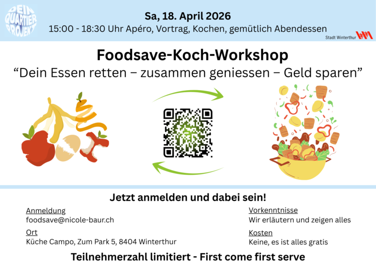 Foodsave Workshop Save The Date